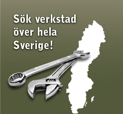 Sök verkstad över hela Sverige!