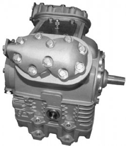 bild 1 produkt: Kompressor X430 med 30,2 mm axel - lilla oljetr�get