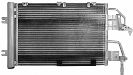 bild 1 produkt: Kondensor Opel Astra / Zafira med inbyggt torkfilter