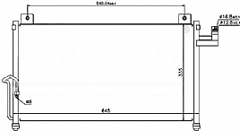 bild 1 produkt: Kondensor Mazda Premacy