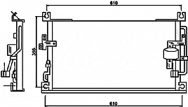 bild 1 produkt: Kondensor Mitsubishi L200