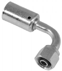 bild 1 produkt: Koppling 8'' 90� hona o-ring - St�l