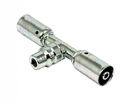 bild 1 produkt: Skarvkoppling 6'' Reducerad med R1234YF serviceport