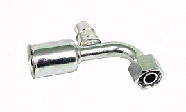 bild 1 produkt: Koppling 8'' 90� hona o-ring med R1234YF serviceport