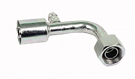 bild 1 produkt: Koppling 12'' 90� hona o-ring med R1234YF serviceport