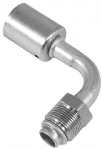 bild 1 produkt: Koppling 12'' 90� hane - Aluminium