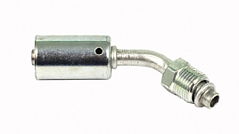 bild 1 produkt: Koppling 6'' 45� hane - Aluminium