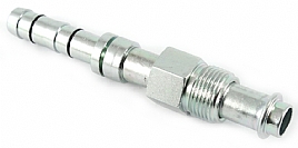 bild 1 produkt: Koppling 8'' rak hane St�l EZ - Clip