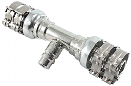 bild 1 produkt: Skarv 12'' st�l med R134a uttag - Frigoflex