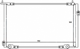 bild 1 produkt: Kondensor Honda Accord