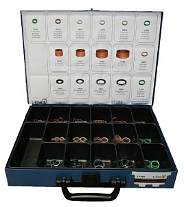 bild 1 produkt: O-ringssortiment Special f�r Renault / Peugeot / GM (16 varianter, 100 st)