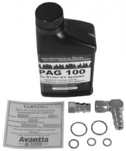 bild 1 produkt: Standardsats med PAG olja ISO 100