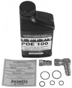 bild 1 produkt: Standardsats med ESTER olja ISO 100 (POE100)