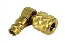 bild 1 produkt: Vinkeladapter 1/4 - R134A 90�