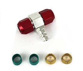 bild 1 produkt: Skarv med R134a port L�gtryck 1/2 (12,7mm)