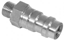 bild 1 produkt: Fyllnadsnippel som ers�tter ordinarie 1/4 nippel till R134a nippel p� kompressor Seiko-Seiki