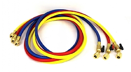 bild 1 produkt: 2,5 m - Slangsats (r�d, bl�, gul) - 1/4 x 1/4 - Premium