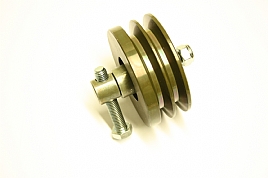 bild 1 produkt: Sp�nnhjul/Remhjul elmotor - diesel motor �100mm 50D Plus