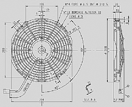 bild 1 produkt: Kylarfl�kt VA09-AP8/C-27A 12V 15D / 50D Plus