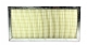 Defrosterfilter 463 x 230 x 40 i ramen